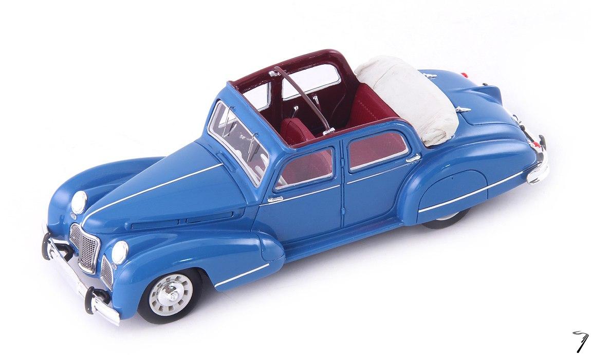 Citroen . Avant 11 BL Spohn bleu - France / Allemagne 1/43