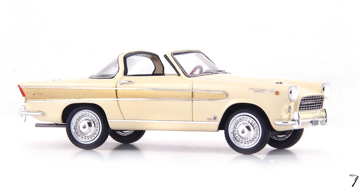 Fiat . Vignale Wonderful ivoire - Italie 1/43