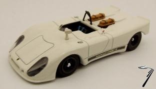 Porsche 908/2 Flunder Blanc Test car  1/43