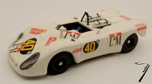 Porsche 908/2 Flunder #40 Temporada  1/43