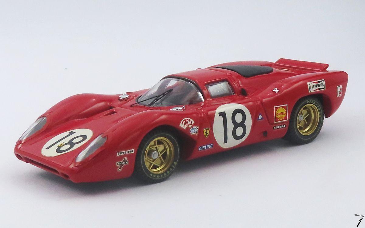 Ferrari 312 P Coupe #18 - 24H du Mans  1/43