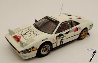 Ferrari 308 GTB #6 Rally Elba  1/43