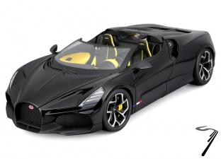 Bugatti Mistral Noire Noire 1/18