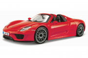 Porsche 918 Spyder rouge Spyder rouge 1/24