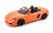 Porsche 718 Booxter cabriolet orange Boxter cabriolet orange 1/24