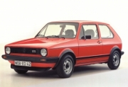 Volkswagen . MKI GTI rouge 1/24