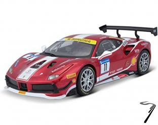 Ferrari 488 Challenge Rouge Challenge Rouge 1/24