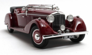 Bentley . L Vanden Plas Tourer  Marron Noir 1/18