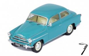 Skoda . Spartak - Bleu 1/43