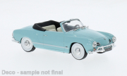 Volkswagen . Ghia convertible bleu 1/43