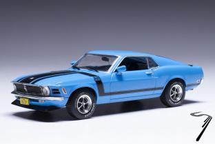 Ford Mustang Boss 302 Bleu Boss 302 Bleu 1/43