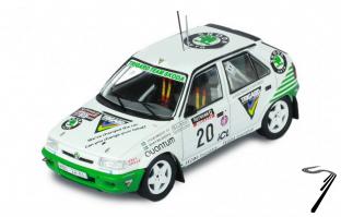 Skoda Felicia Kit Car 21eme RAC Rally  1/43