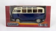 Volkswagen . Bus bleu 1/24