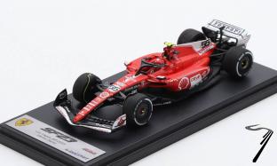 Ferrari SF23 - 6eme GP Las Vegas - Dco blanche  1/43