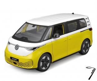 Volkswagen . Electric Jaune et blanc 1/24