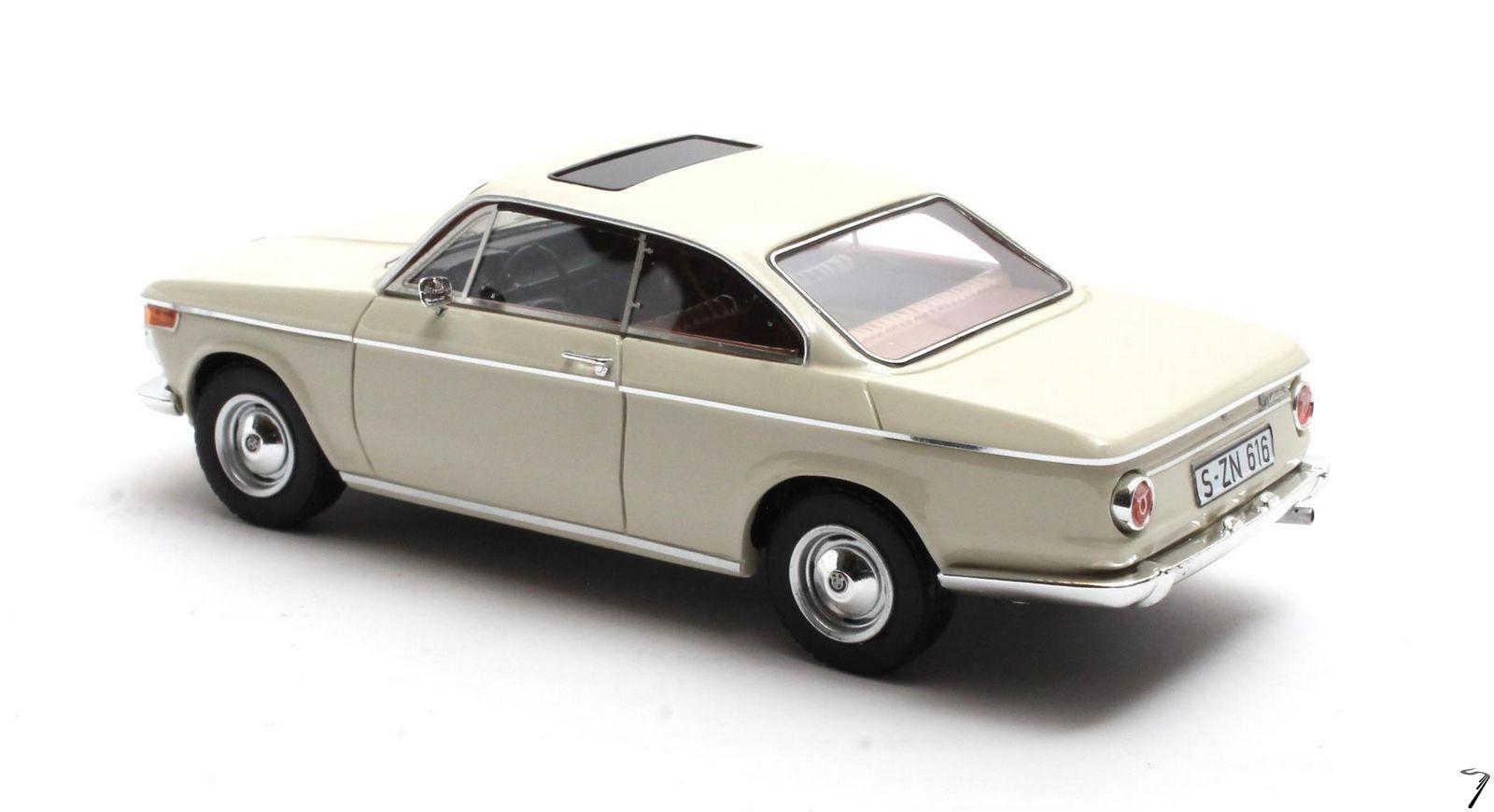 BMW 1600-2  Baur Coupe Creme -2  Baur Coupe Creme 1/43