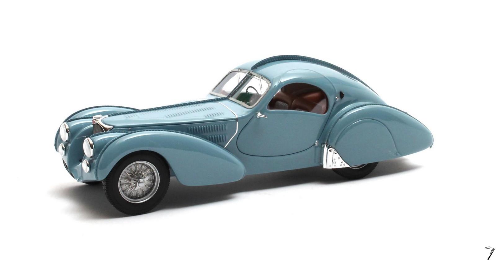 Bugatti T57 S Atlantic #57473 Grisbleu S Atlantic #57473 Grisbleu 1/43