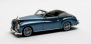 Mercedes . A W187 Wendler Cabriolet Bleu 1/43