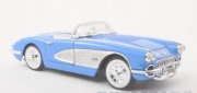 Chevrolet . C1 bleu/gris 1/18