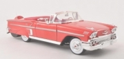 Chevrolet . cabriolet rouge 1/18