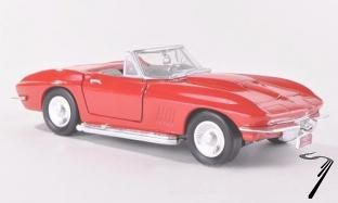 Chevrolet Corvette Stingray cabriolet rouge Stingray cabriolet rouge 1/24