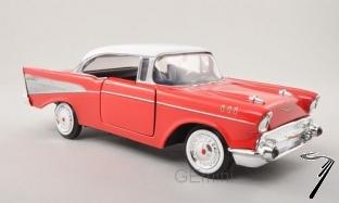 Chevrolet . rouge/blanc 1/24