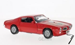 Pontiac . Trans Am rouge 1/24