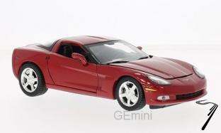 Chevrolet Corvette C6 rouge C6 rouge 1/24