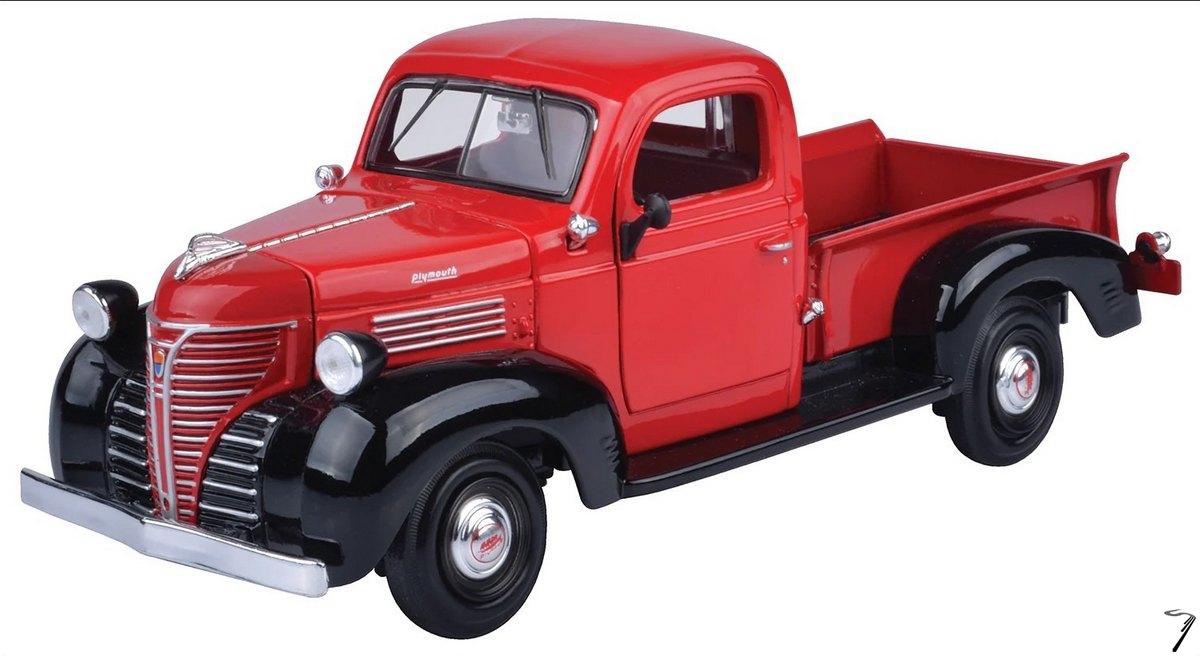 Plymouth . Pick-Up Rouge 1/24