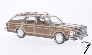 Chrysler . Town & Country marron/bois 1/24