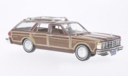 Chrysler . Town & Country marron/bois 1/24