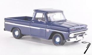 Chevrolet . Fleetside pick up bleu fonc 1/24