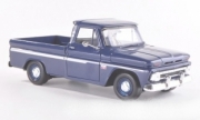 Chevrolet . Fleetside pick up bleu foncé 1/24