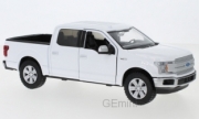 Ford . Lariat crew Cab Blanc -  Echelle 1/27 1/24