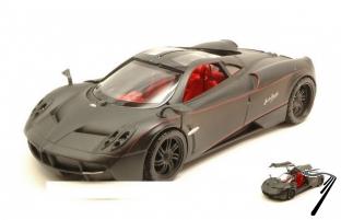 Pagani Huayra Noir Mat Noir Mat 1/24