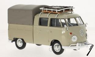 Volkswagen . Pick up avec rack de toit et plane 1/24