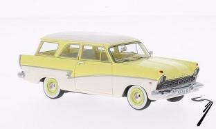 Ford . combi jaune/blanc 1/43