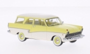 Ford . combi jaune/blanc 1/43