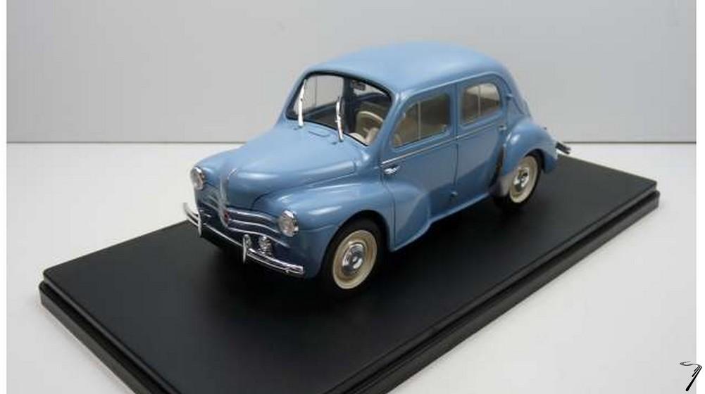 Renault . Bleu - sans bote vitrine 1/24