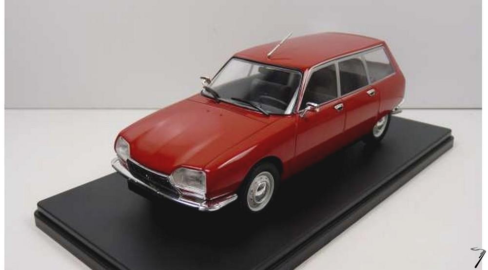 Citroen . Breack Rouge - sans bote vitrine 1/24