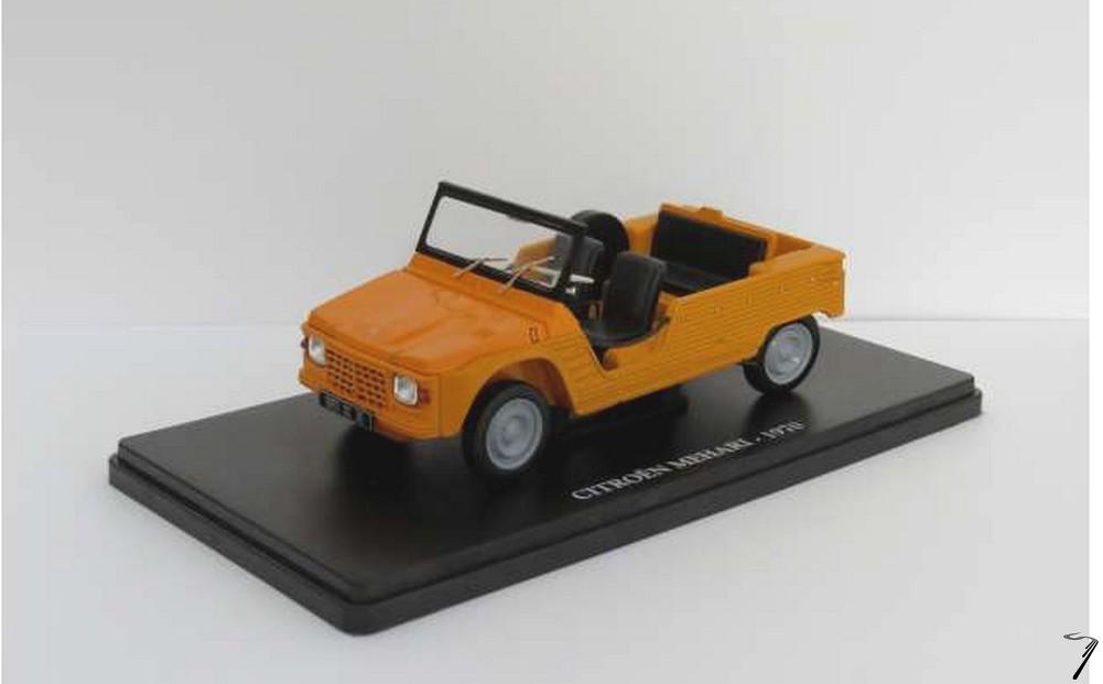 Citroen . Orange - sans bote vitrine 1/24