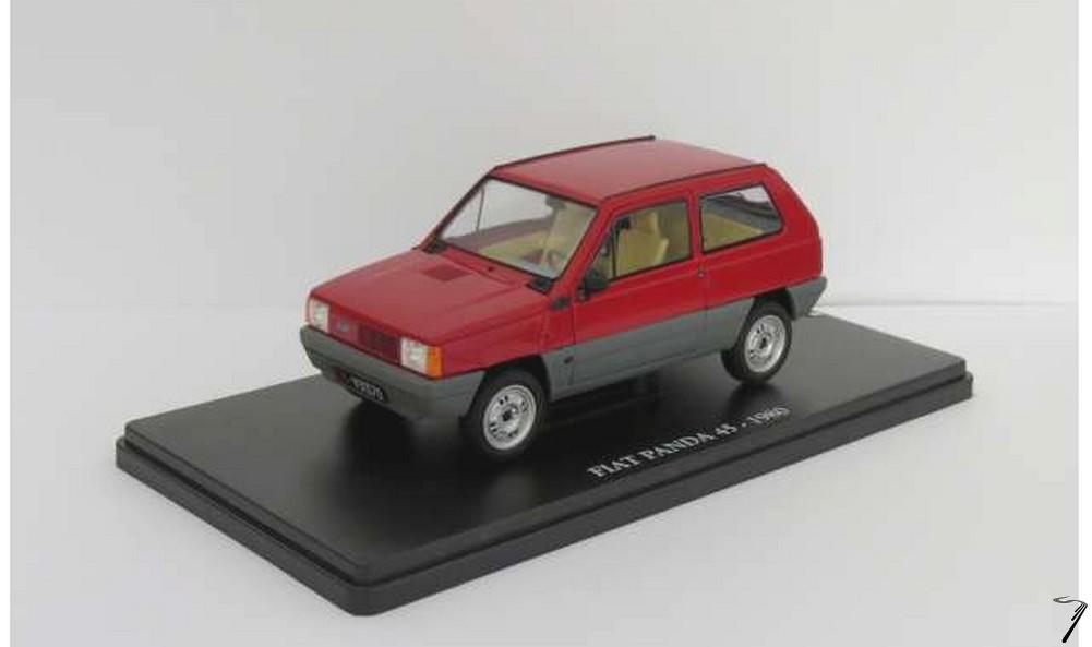 Fiat . 45 Rouge - sans bote vitrine 1/24