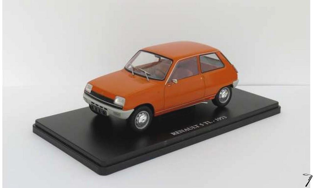 Renault . TL Orange - sans bote vitrine 1/24