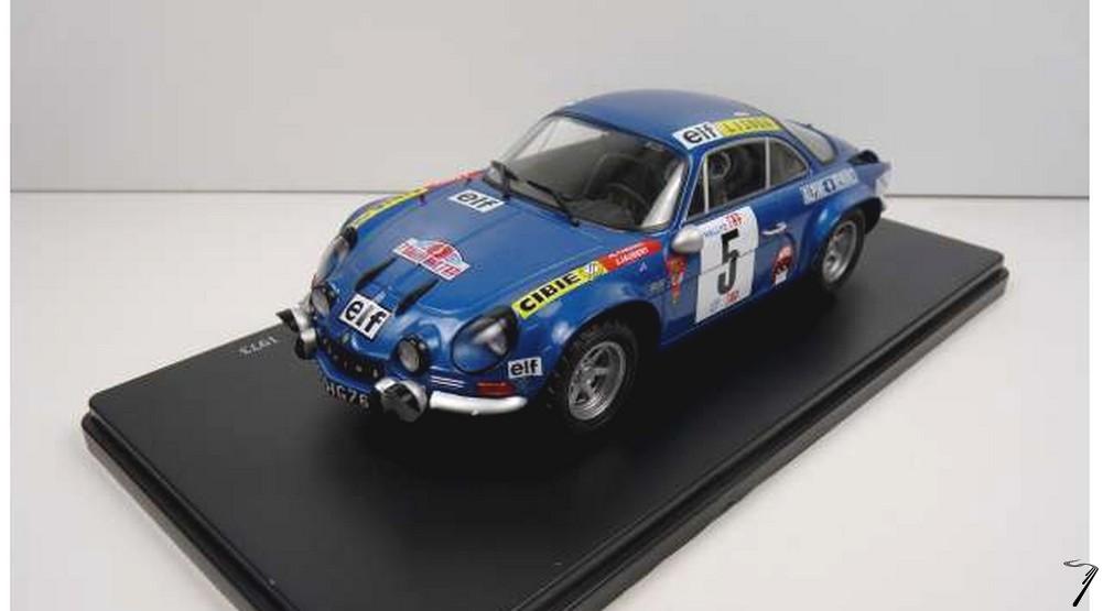 Alpine A110 1800 - 1er Rallye Portugal - sans bote vitrine  1/24