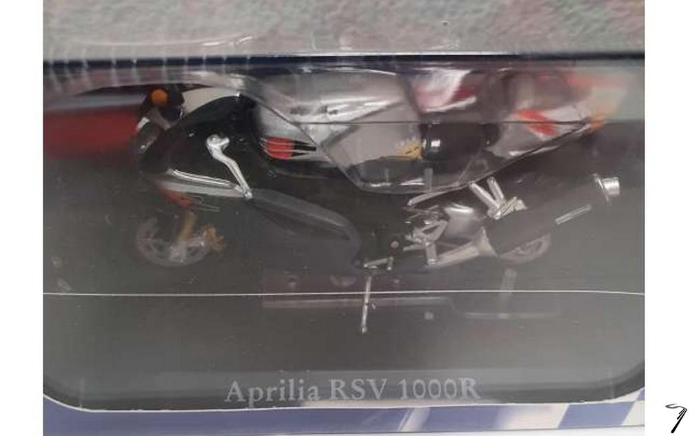 Aprilia RSV 1000R Argent / Noir  1/24