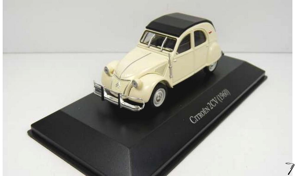 Citroen . Blanche - sans bote vitrine 1/43