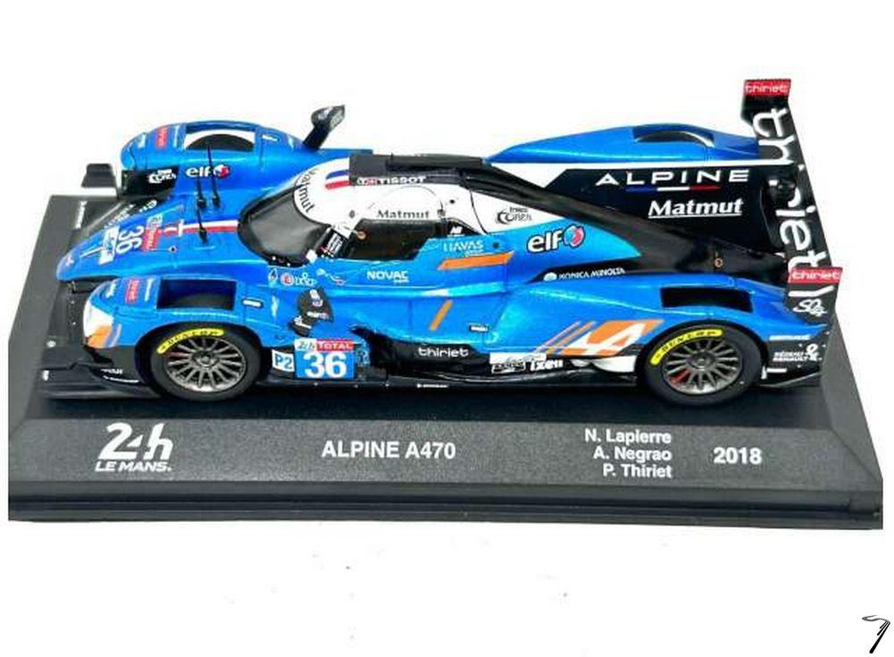 Alpine A470 #36 - 5eme 24H du Mans - 1er LMP2 - sans bote vitrine  1/43