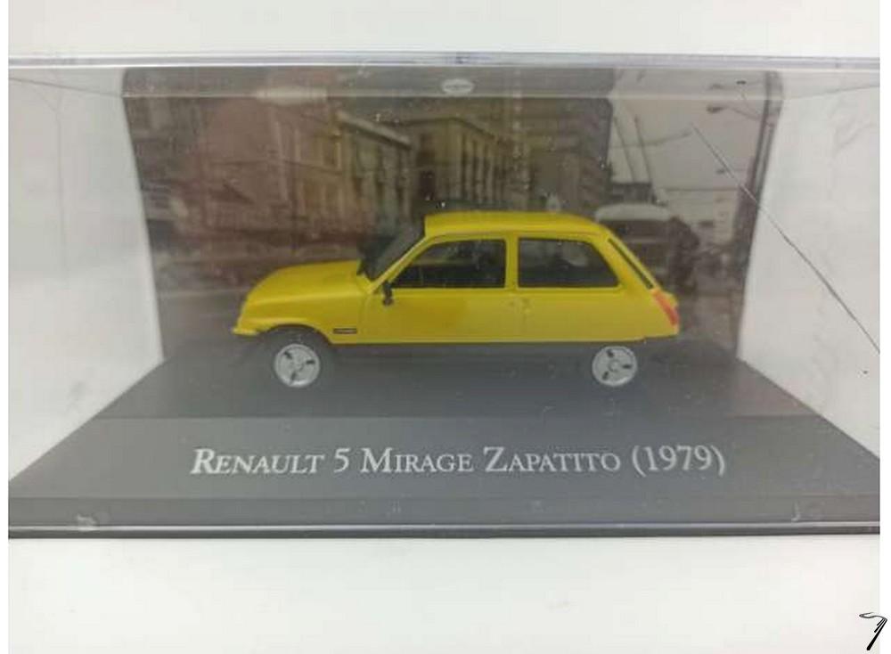 Renault . Mirage Zapatito Jaune - sans boite vitrine 1/43