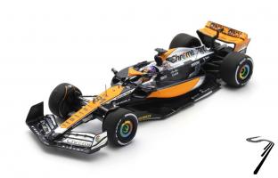 Mac Laren MCL60 - 4eme GP Grande Bretagne - Dco Orange chrome  1/43