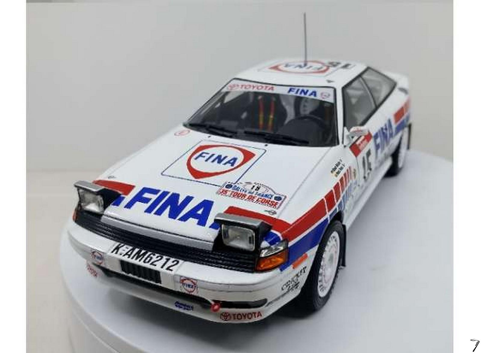 Toyota Celica 4eme Tour de Corse  1/18